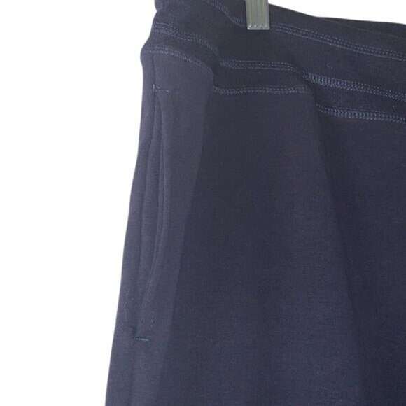 Danskin Now XL/XXL Womens Navy Blue Wide-Leg Lounge Pants With Drawstring Waist - Picture 5 of 7